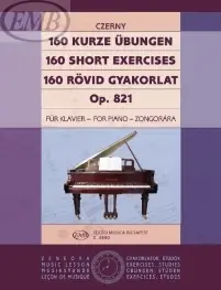 Czerny K. 160 Petites Etudes OP 821 Piano - Disponible