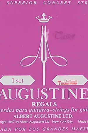 Jeu de Cordes Guitare Classique Augustine Regals Red - Fin de série