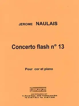 Affaire à saisir | Naulais J. Concerto Flash N°5 Cor