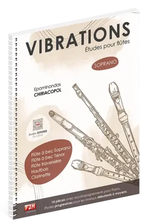Chiriacopol E. Vibrations Flutes A Bec - Très populaire