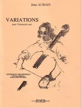 Produit tendance | Aubain J. Variations Violoncelle Solo