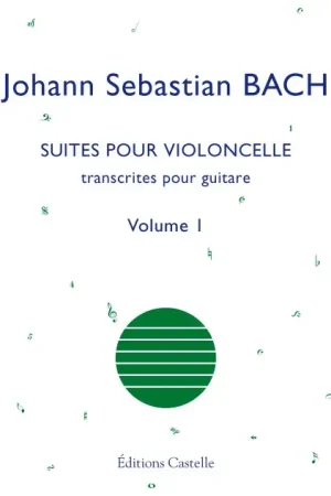 Commandez en ligne | Bach J.s. Suites Pour Violoncelle Vol 1 Guitare