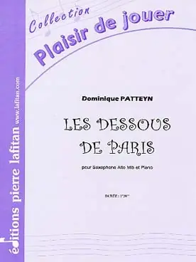 À ne pas manquer | Patteyn D. Les Dessous de Paris Saxo Mib