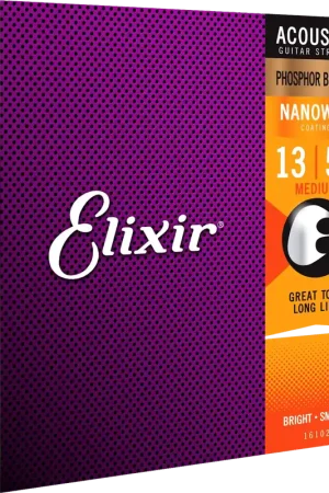 Premium - Jeu de Cordes Acoustique Elixir Nanoweb 13/56