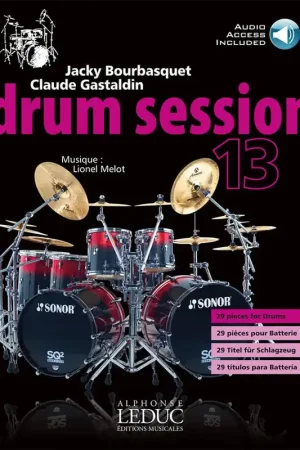 Bourbasquet J./gastaldin C. Drum Session 13 Batterie - Qualité premium