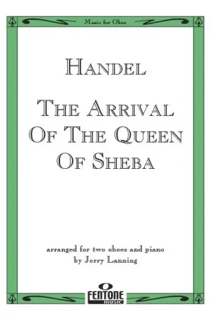 Haendel G.f. The Arrival Queen OF Sheba Hautbois | Nouveau au catalogue
