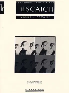 Escaich T. Valse - Pavane Saxo Mib | Disponible maintenant