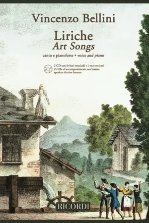 Bellini V. Chansons D'art Lyrique Chant Piano - Commandez en ligne