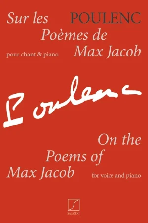 Achetez dès maintenant - Poulenc F. Sur le Poemes de Max Jacob Chant