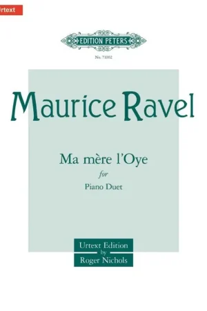 Ravel M. MA Mere L'oye Piano 4 Mains | Jusqu'à épuisement des stocks
