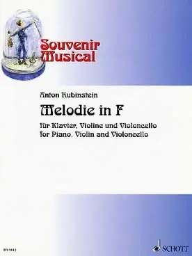 Achat sécurisé - Rubinstein A. Melodie IN F Piano, Violon et Violoncelle