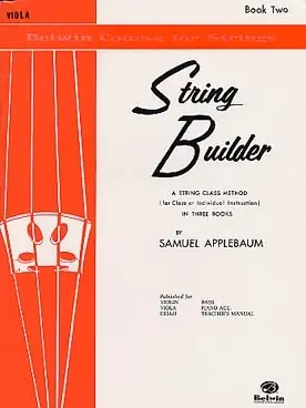 Nouveau | Applebaum String Builder Vol 2 Alto Eleve