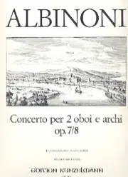 Albinoni T. Concerto RE Majeur OP 7 N°8 2 Hautbois | Ne manquez pas cette offre