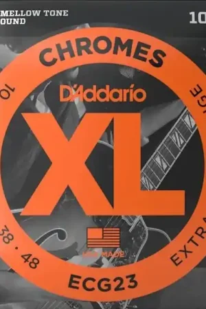 Nouveau lancement - Jeu de Cordes D'addario ECG23 10/48 Filet Plat