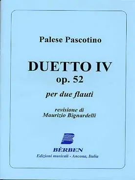 Prix spécial - Pascotino P. Duetto IV OP 52 Flutes