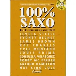 100% Saxo Vol 1 Saxophone Mib OU Sib | Envoi rapide