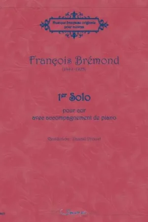 Bremond F. 1ER Solo Cor | Bientôt épuisé