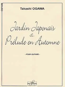 Retour gratuit - Ogawa T. Jardin Japonais & Prelude en Automne Guitare