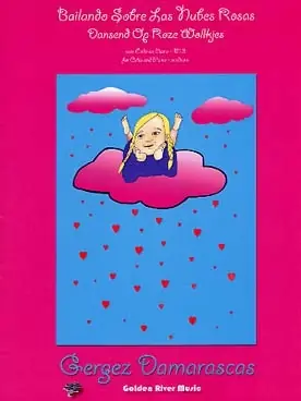 Disponible | Damarascas G. Bailando Solbre la Nubes Rosas Violoncelle