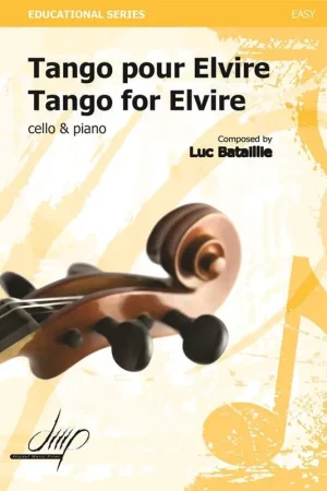 Dernier arrivage - Bataillie L. Tango Voor Elvire Violoncelle