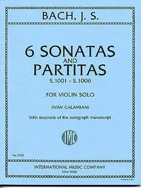Bach J.s. Sonates et Partitas Violon-4 - Liquidation