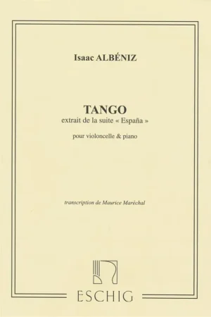 Albeniz I. Tango Violoncelle | Stock limité