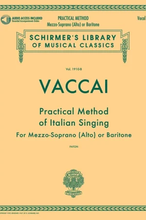 Prix spécial - Vaccai N. Methode Pratique de Chant Voix Moyenne-3