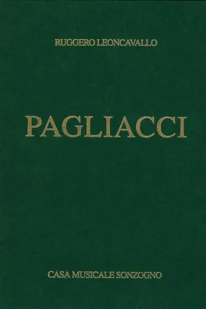 Achetez maintenant - Leoncavallo R. Pagliacci Opera Completa Chant