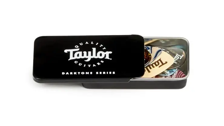 Boite de Mediators Taylor Pick Tin Darktone Series - Offre exclusive