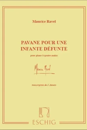 Recommandé - Ravel M. Pavane Pour Une Infante Defunte Piano 4 Mains