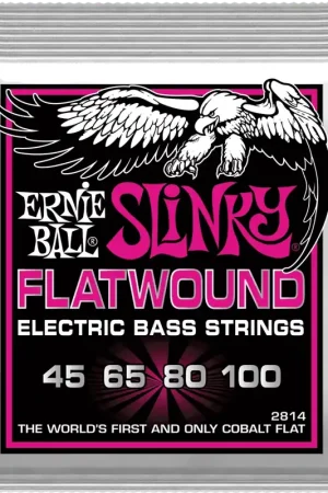 Satisfait ou remboursé - Jeu de Cordes Basse Ernie Ball 2814 Super Slinky 45-100