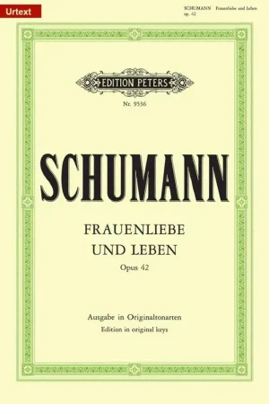 Schumann R. Frauenliebe Und Lebe OP 42 Vocal - Retour facile