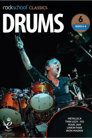 Rockschool Classics Drums Grade 6 - 8 2018+ - À ne pas manquer