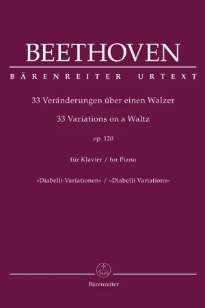 Vente flash - Beethoven L.v. Variations Diabelli OP 120 Piano-1
