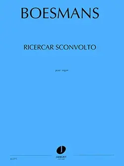 Boesmans P. Ricercar Sconvolto Orgue - Nouveau produit