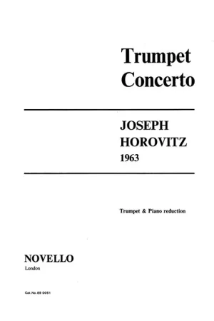 Vente flash - Horovitz J. Concerto Trompette