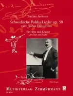 Andersen J. Schwedische POLSKA-LIEDER OP 50 Flute - Nouvel arrivage