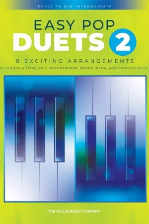 Nouveau au catalogue | Easy Pop Duets 2 Piano 4 Mains