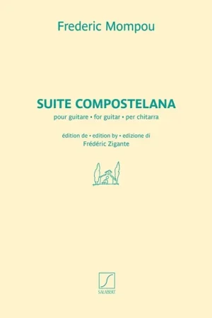 Remise supplémentaire | Mompou F. Suite Compostelana Guitare-1