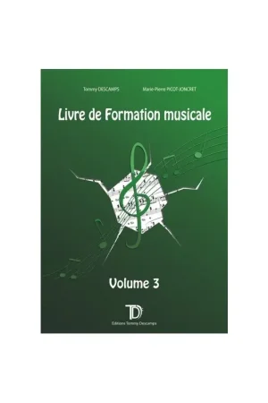 En stock | Descamps T./PICOT-JONCRET M.p. Livre de Formation Musicale - Volume 3 Professeur