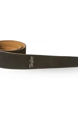 Sangle Taylor Strap Embroidered Suede Black | Dernière chance