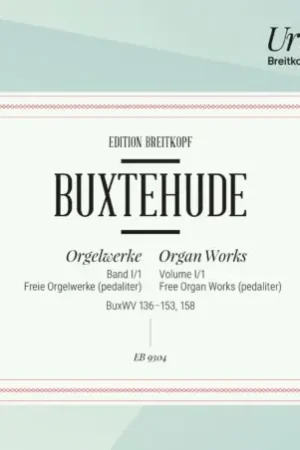 Buxtehude D. Oeuvres D'orgue Vol 2 - Qualité premium
