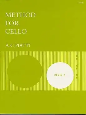 Disponible maintenant | Piatti A.c. Method For Cello Book 2