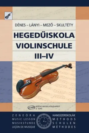 Offre exceptionnelle | Denes / Lanyi / Mezo / Skultety Violinschule III-IV Violon