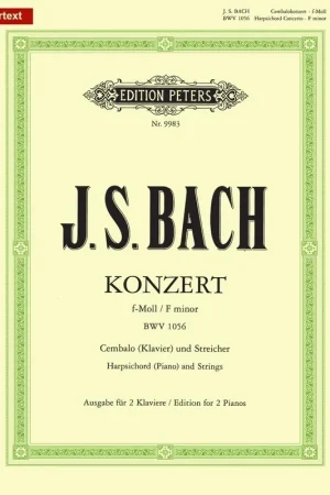 Bach J.s. Concerto Bwv 1056 Pianos | Meilleure vente