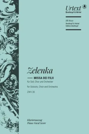 Achetez maintenant - Zelenka J.d. Missa Dei Filii Zwv 20 Choeur