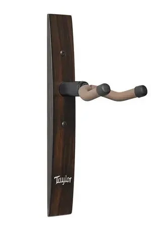 Support Mural Taylor 70207 Guitar Hanger Ebony With Acrylic Logo Inlay | Nouveau produit