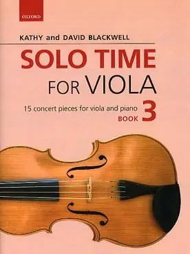 Solo Time For Viola Book 3 Alto | Nouveauté