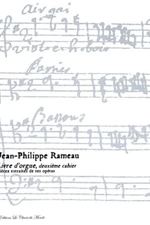 Rameau J.p. Livre D'orgue Premier Cahier Vol 2 | Nouveauté