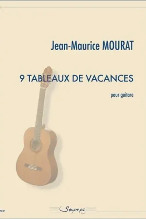 Déstockage - Mourat J.m. Tableaux de Vacances Guitare
